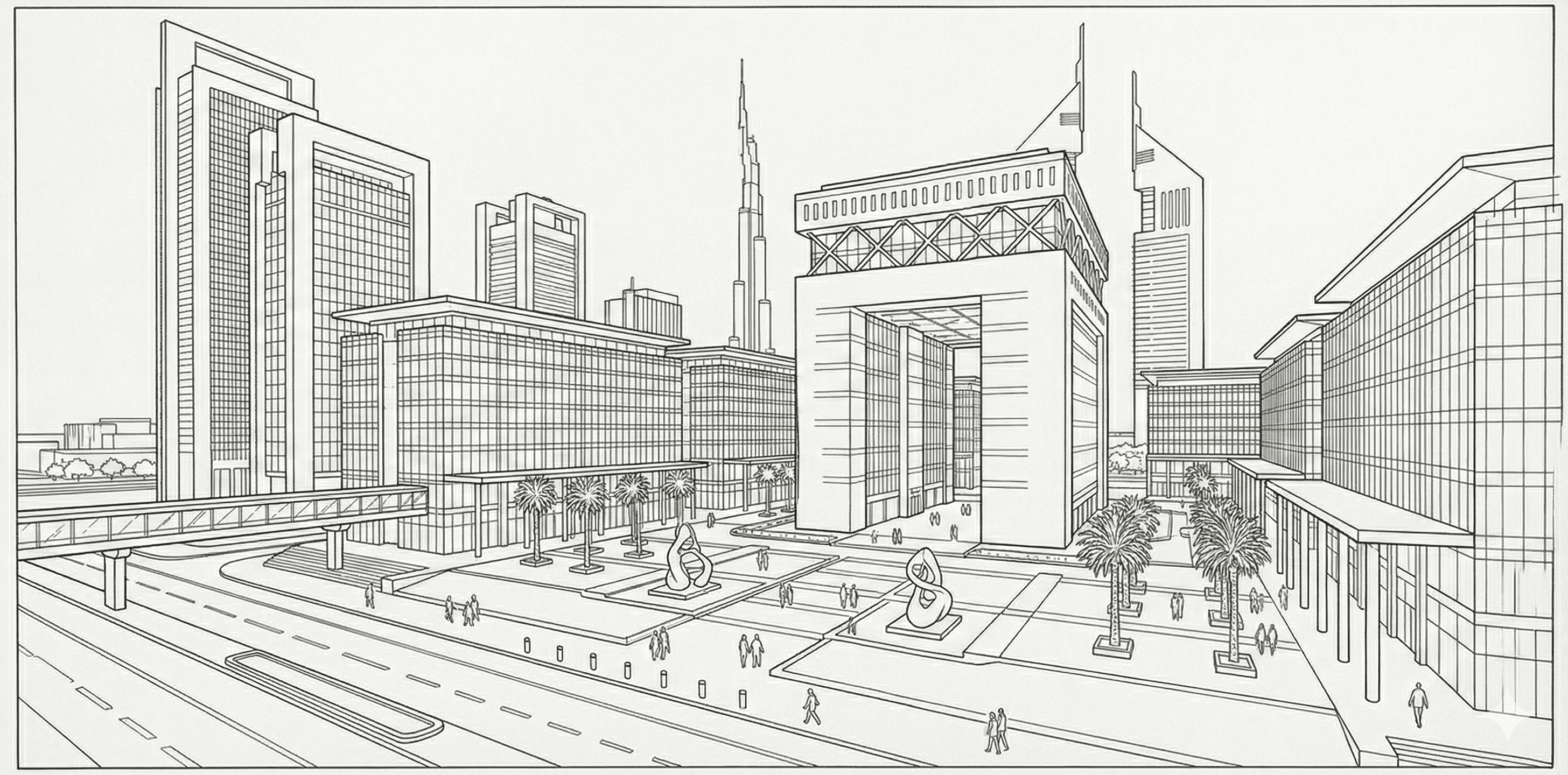 Express Ride to DIFC Gate Village - Zayed International Airport (AUH) to DIFC Express Ride to DIFC Gate Village from Zayed International Airport (AUH) to DIFC - Loop luxury transfer service