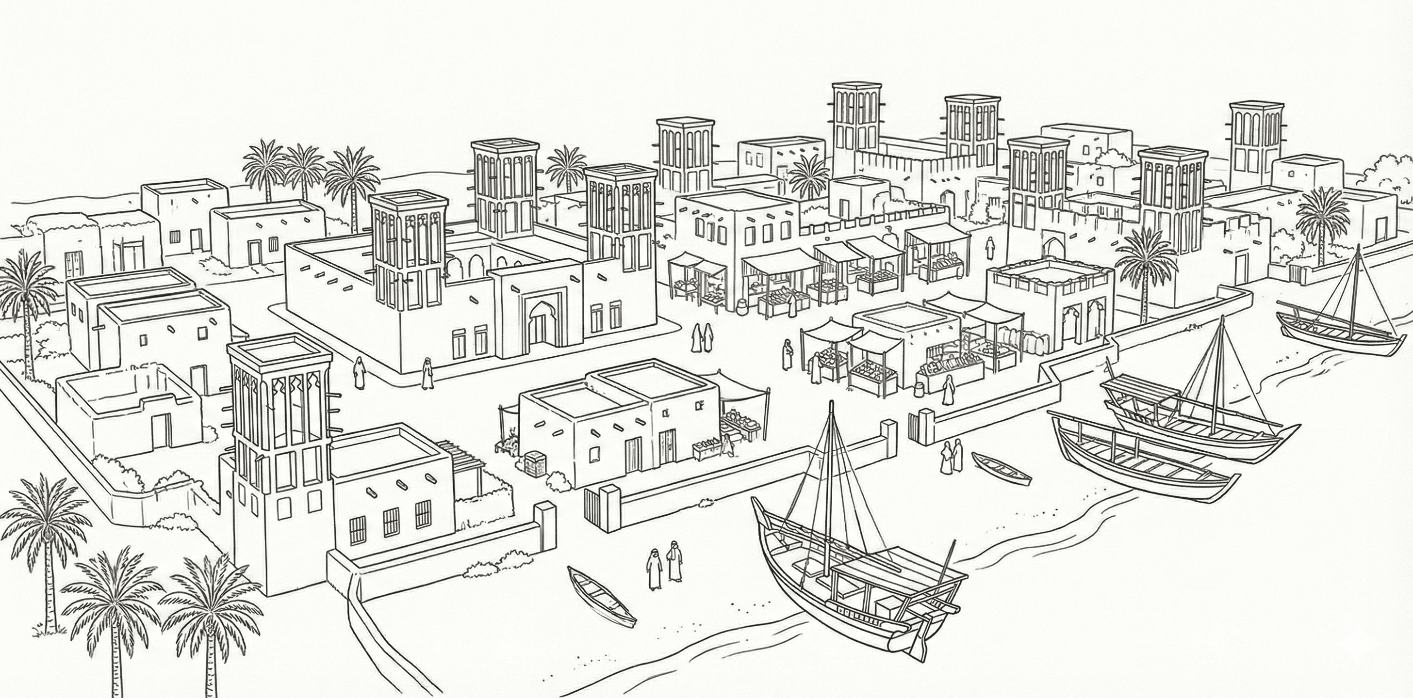 Direct Transfer to Heritage Village - Al Barsha to Abu Dhabi Corniche Direct Transfer to Heritage Village from Al Barsha to Abu Dhabi Corniche - Loop luxury transfer service