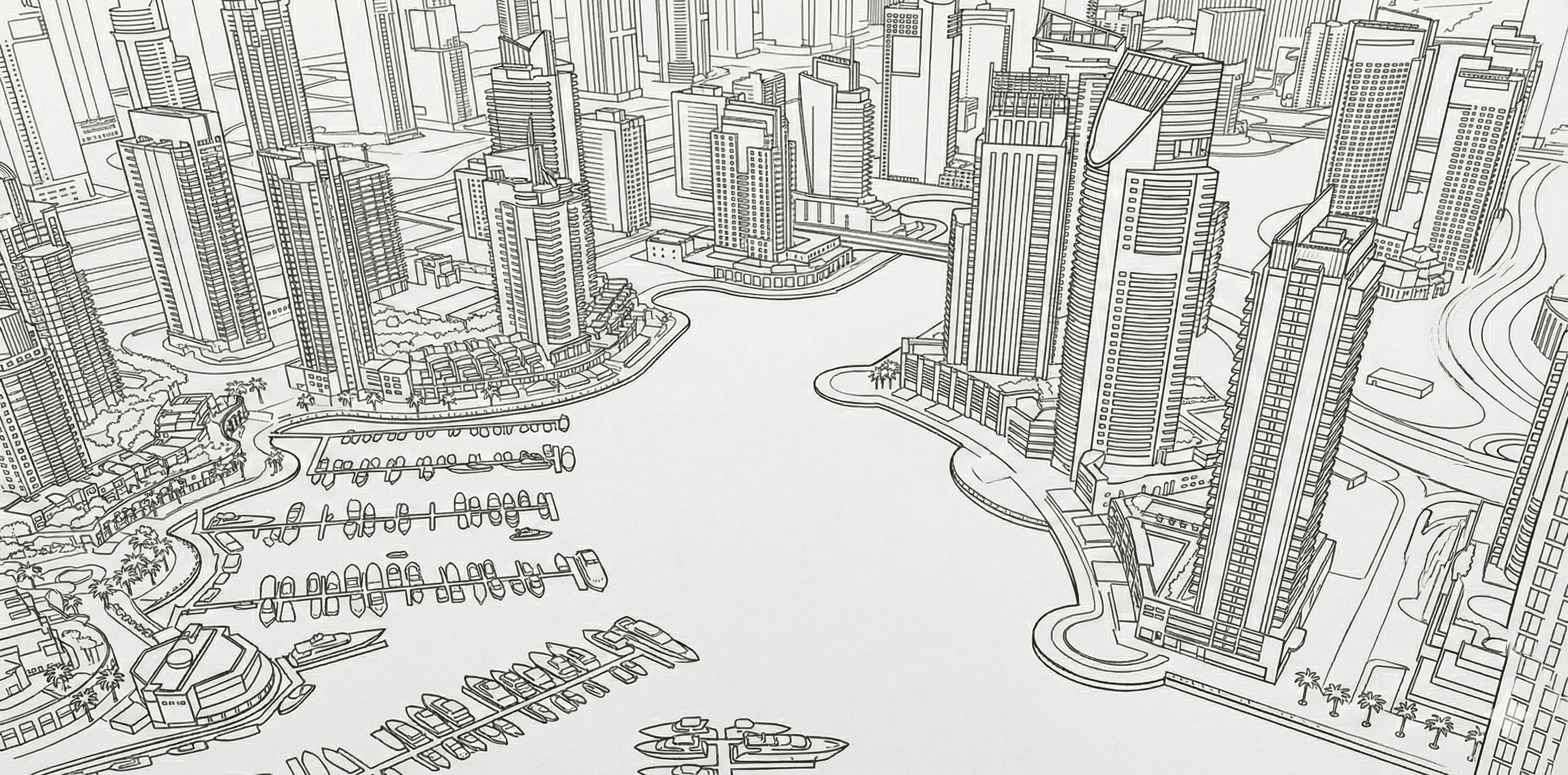 Express Ride to Marina Walk - Saadiyat Island to Dubai Marina Express Ride to Marina Walk from Saadiyat Island to Dubai Marina - Loop luxury transfer service